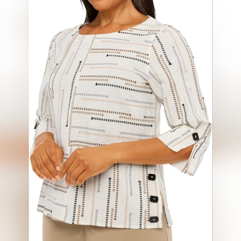 EUC Alfred Dunner Top, Large